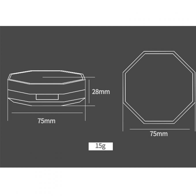 Compact Transparent Reusable Cushion Foundation Case for Compact Powder 4