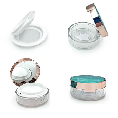 Customizable Transparent Recyclable Loose Powder Case with Logo - Mini Size for Compact Powder